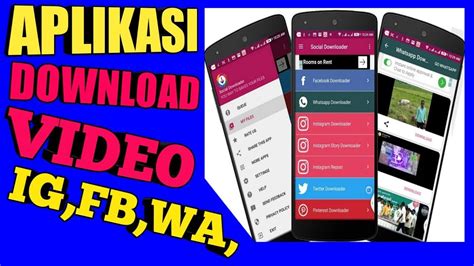 Aplikasi Mudah Download Video Gratis di Android & iOS
